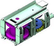 Cordless lift gearbox