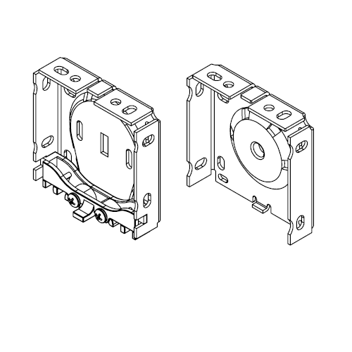 Fixed fascia bracket