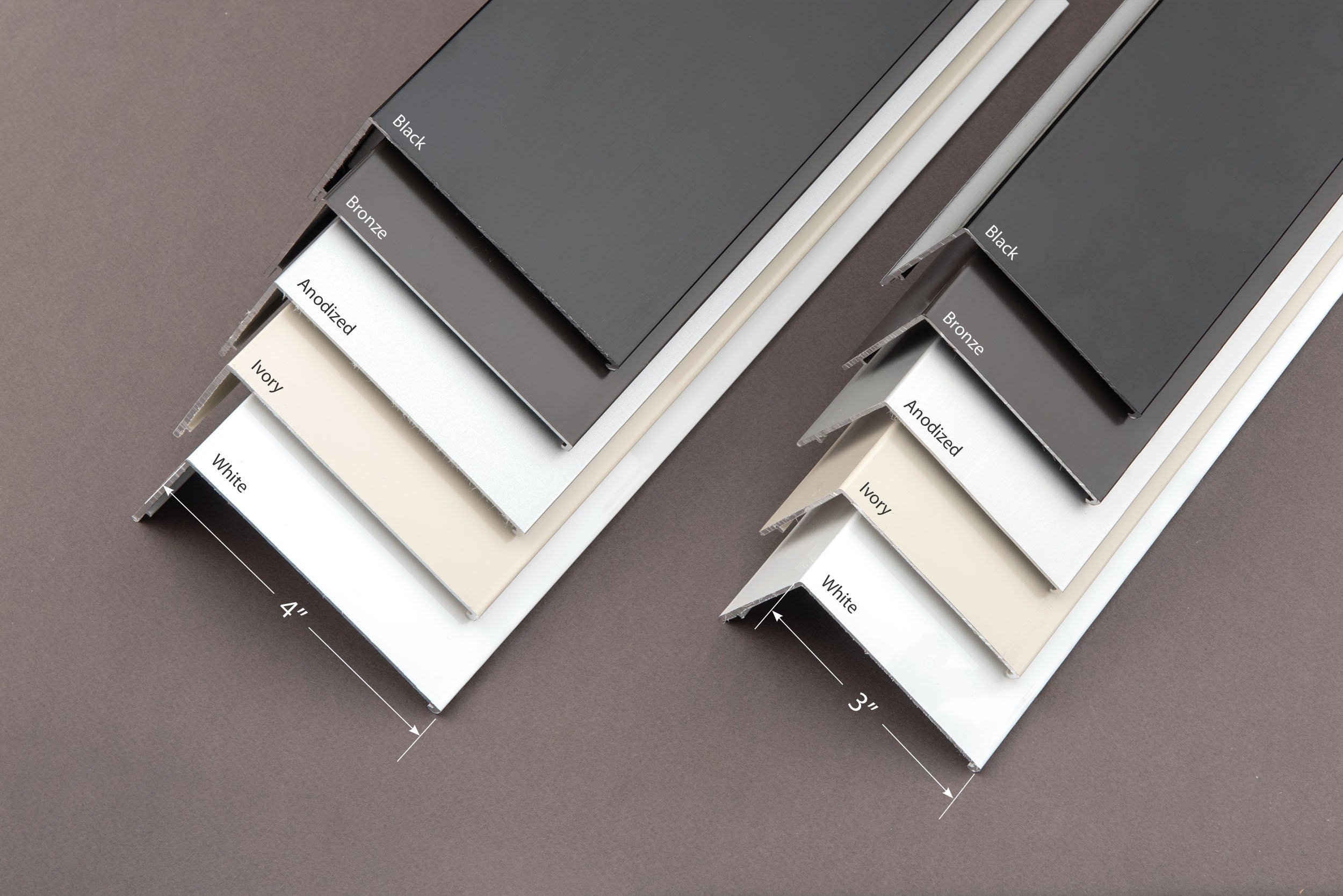 3-inch flat fascia