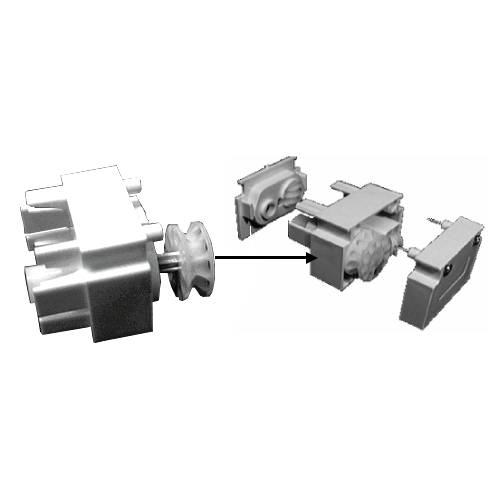 Vertical track end assembly